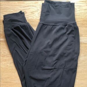 High-Waisted Black Women's Pants